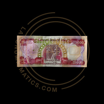 IRAQ DINAR IQD 25,000 UNC BANKNOTE